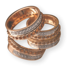 Drei goldene Ringe
